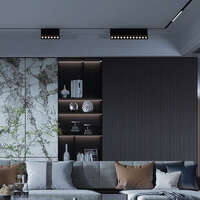 Magnetna linearna svetiljka 6W 3000K crna - Slika 2