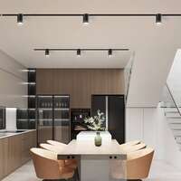 Magnetna linearna svetiljka 7W 4000K crna - Slika 3