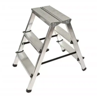 Merdevine dvostrane aluminijumske 3 gazišta Alpos