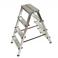 Merdevine dvostrane aluminijumske 4 gazišta Alpos