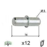 Nosač drvene police NP7 ZNB FI5X16MM (12KOM) XPD