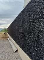 Ograda od veštačke trave kotur 10m visina 1.2m crna - Slika 2