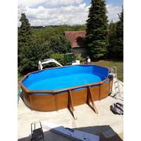 Ovalni montažni bazen GRE Wood - set  5,0X3,0X1,2 - 4m3/h - Slika 5