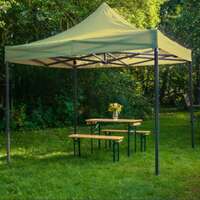 Paviljon baštenski sklopivi 3x6m Bež