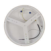 Plafonjera okrugla zlatna 36W-3U1-IP20 - Slika 4