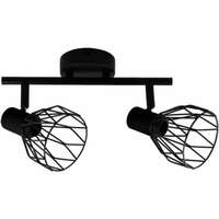 Plafonska Spot lampa IVY 2xE14 Crna