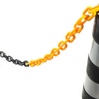 Plastični lanci Žuto crni