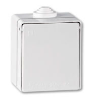 Priključnica dvopolna AC-OG 16A/250V PVC