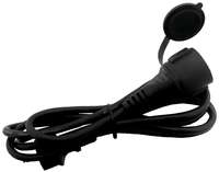 Produžni kabl sa poklopcem 10m 3x1.5 crni Entac