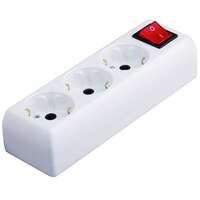 Produžni kabl sa prekidačem 3G 2m 3x1.5mm2 beli Tehnoelektro