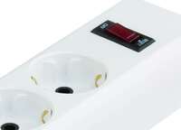 Produžni kabl za računare 5G 3m 3x1.5mm2 beli Tehnoelektro