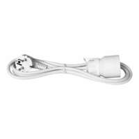 Produžni kabl beli 2200W H05W -F 3x1 -