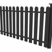 PVC tarabice za ogradu antracit boja