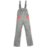 Radne farmer pantalone CLASSIC PLUS sivo/crvene -