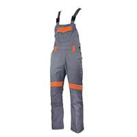 Radne farmer pantalone GREENLAND sivo-narandžaste -