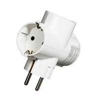 Razdelnik T trostruki beli