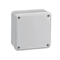 Razvodna kutija za na zid 100x100x50 siva Aling