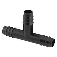 Rebrasti T razdelnik za kapajuće cevi 16x16x16 POM