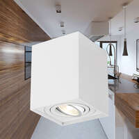 Rozetna 8010 kvadratna bela GU10 - Slika 2