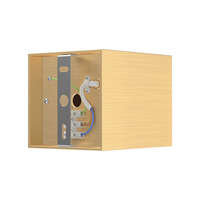 Rozetna 8010 kvadratna zlatna GU10 - Slika 6