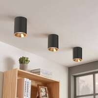 Rozetna 9414 okrugla crna GU10 - Slika 3