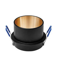 Rozetna ALFA C okrugla crno zlatna - Slika 3