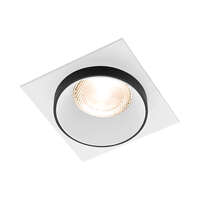 Rozetna ALFA E kvadratna belo crna