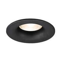 Rozetna D okrugla crna