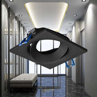 Rozetna E kvadratna crna - Slika 2