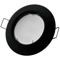 Rozetna GU10 convex crna