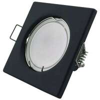 Rozetna GU10 kvadrat antracit