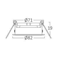 Rozetna R okrugla nikal - Slika 5