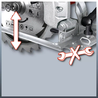 Ručna kružna testera TC-CS 1200 Einhell - Slika 7