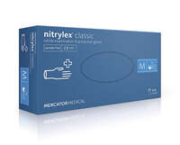 Rukavice jednokratne Nitril NITRYLEX CLASSIC plave -