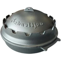 Sač tučani emajliran iznutra 40cm - Slika 3