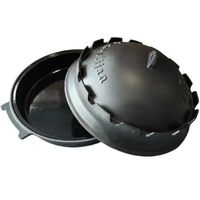 Sač tučani emajliran iznutra 40cm - Slika 4