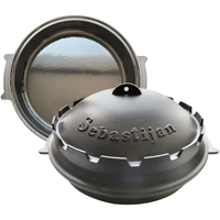 Sač tučani emajliran iznutra 40cm