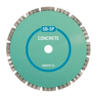 Sankyo dijamantska rezna ploča beton 450x25,40mm SB-SP