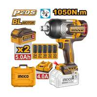 Set aku udarni odvijač 2x5,0Ah CIWLI20105E INGCO