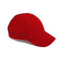 Šilt kapa s unutrašnjom zaštitom od udaraca crvena