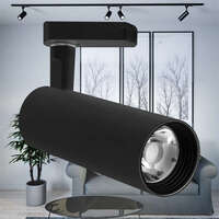 Šinski reflektor monofazni 15W 6500K crni - Slika 2