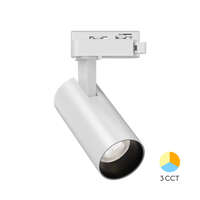 Šinski reflektor monofazni 3u1, 15W, beli