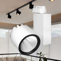 Šinski reflektor monofazni 40W 4000K beli - Slika 2