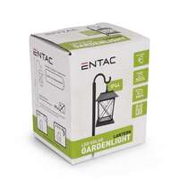 Solarna lampa baštenska LED 42.5cm crna Entac - Slika 3