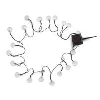 Solarna lampa školjka LED 5.8m providna Entac