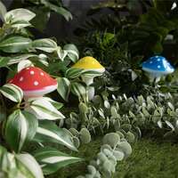 Solarna LED lampa 4 pečurke 4 boje Entac - Slika 2