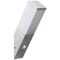 Spoljna zidna lampa Panama 1xE27 sa senzorom Saten-Nikel IP44