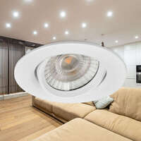 Spot svetiljka 3W 3000K okrugla bela - Slika 2