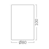 Spot svetiljka GAMA okrugla crna GU10 - Slika 5