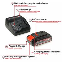 Starter kit Power-X-Change 2.5ah Einhell - Slika 7